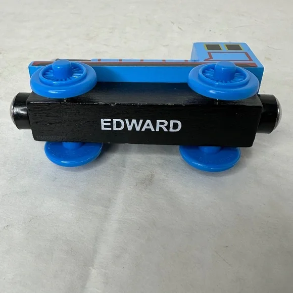 Vintage Thomas & Friends Wooden Railway Train Edward Engine 2003 - Picture 7 of 8